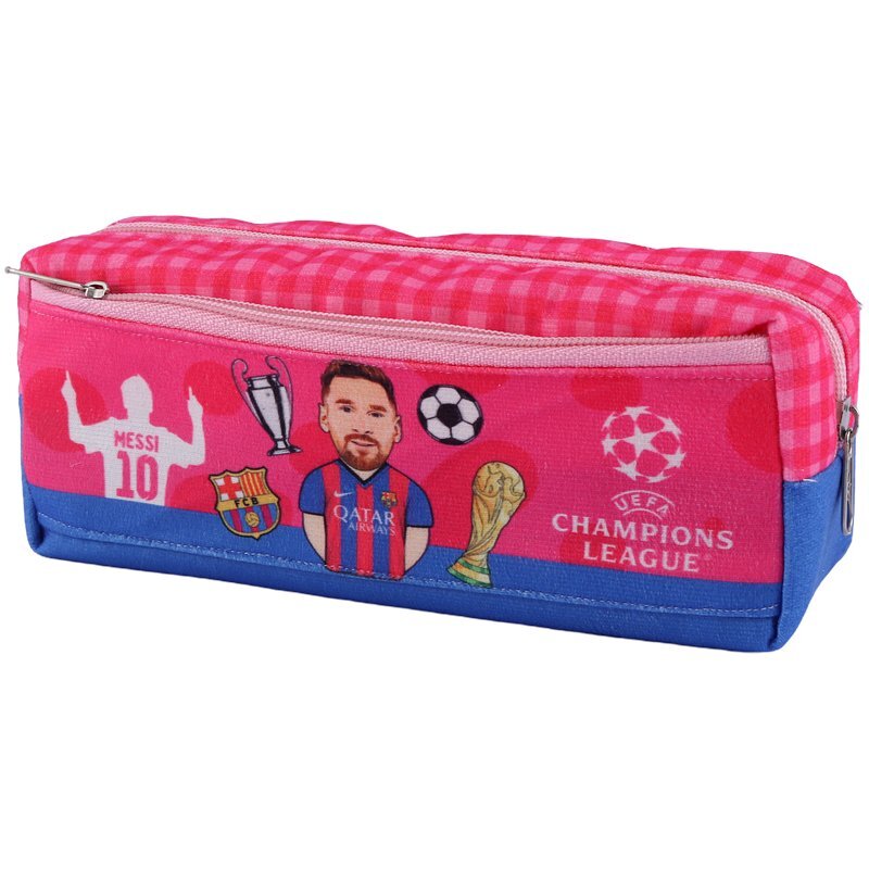 جامدادی پارچه ای سه زیپ طرح کارتونی کد R19