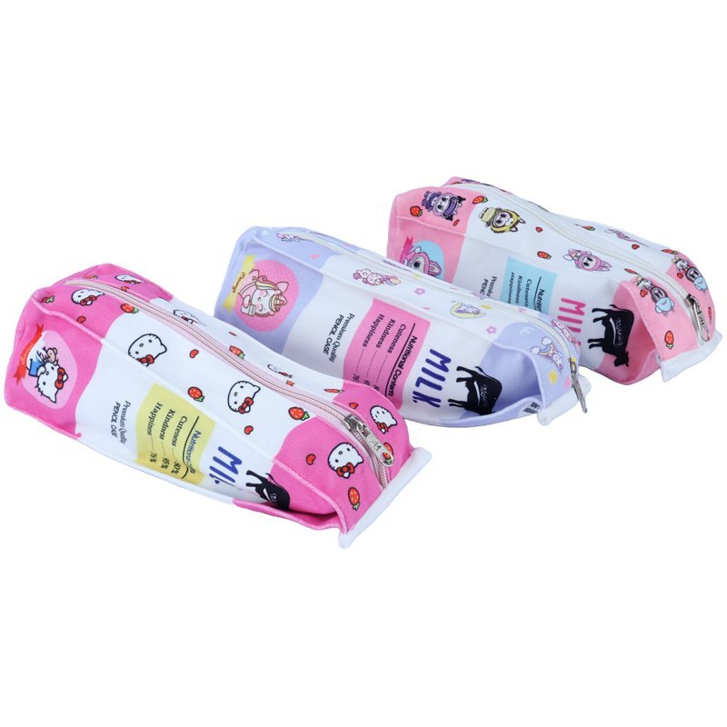 جامدادی پارچه ای طرح پاکت شیر کد R13