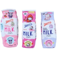 جامدادی پارچه ای طرح پاکت شیر کد R13