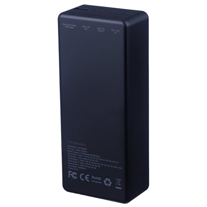 پاور بانک فست شارژ انرجایزر Ultimate UE27062PQ PD3.0 65W ظرفیت 27000 میلی آمپر ساعت