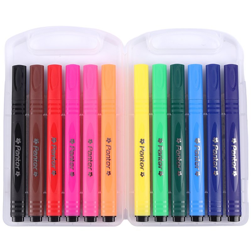 ماژیک نقاشی 12 رنگ پنتر TCM542-12