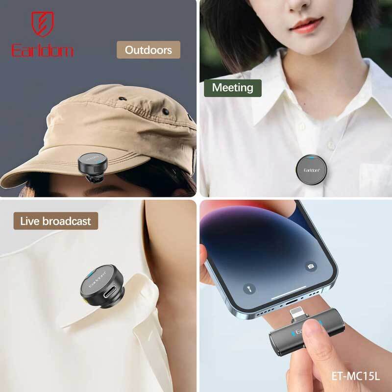 میکروفون یقه ای بی سیم Earldom MC15L