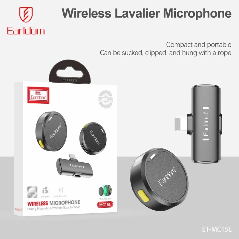 میکروفون یقه ای بی سیم Earldom MC15L