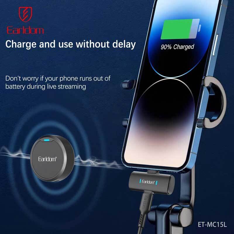 میکروفون یقه ای بی سیم Earldom MC15L