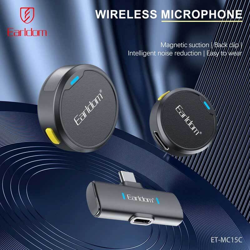 میکروفون یقه ای بی سیم Earldom MC15C