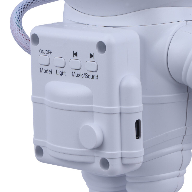 رقص نور موزیکال گردان کهکشانی طرح آدم فضایی Astronaut Start Light + ریموت کنترل