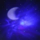 رقص نور موزیکال گردان کهکشانی طرح آدم فضایی Astronaut Start Light + ریموت کنترل