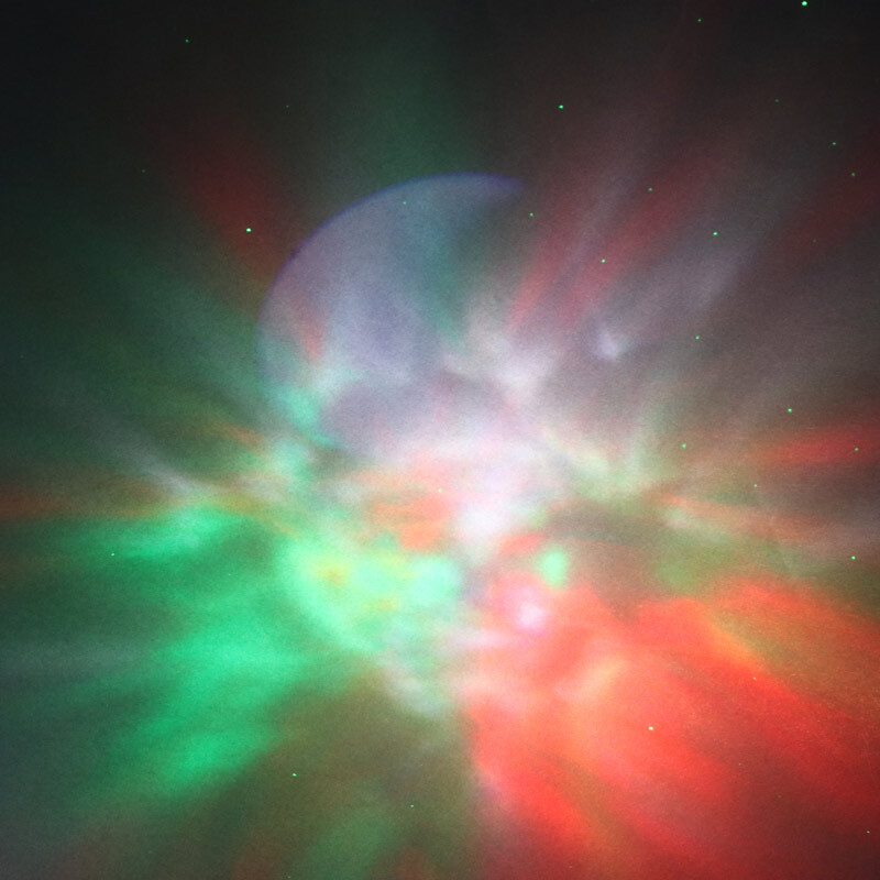 رقص نور موزیکال گردان کهکشانی طرح آدم فضایی Astronaut Start Light + ریموت کنترل