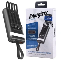 پاور بانک فست شارژ انرجایزر Ultimate UE20070PQ PD3.0 22.5W ظرفیت 20000 میلی آمپر ساعت