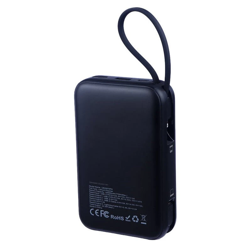پاور بانک فست شارژ انرجایزر Ultimate UE20075PQ PD3.0 22.5W ظرفیت 20000 میلی آمپر ساعت