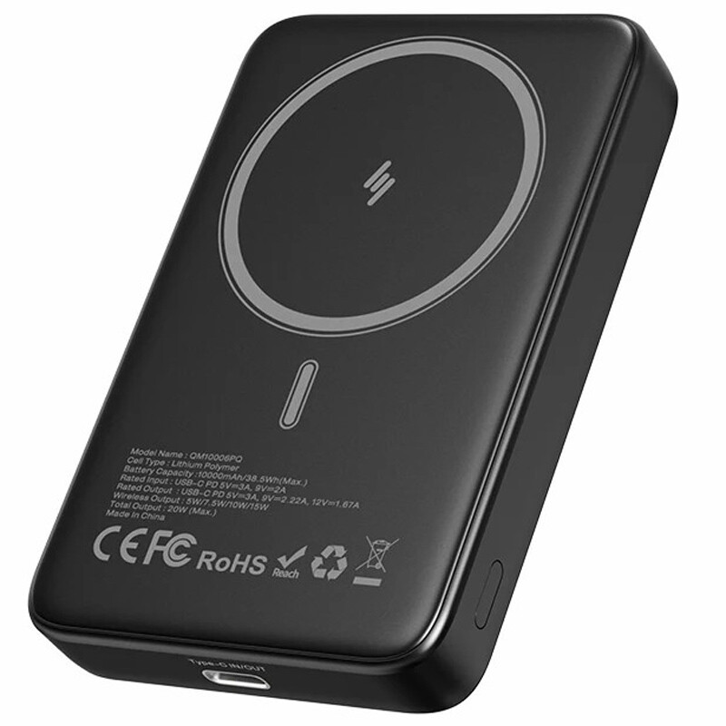 پاور بانک بی سیم فست شارژ انرجایزر Ultimate QM10006PQ PD 20W ظرفیت 10000 میلی آمپر ساعت