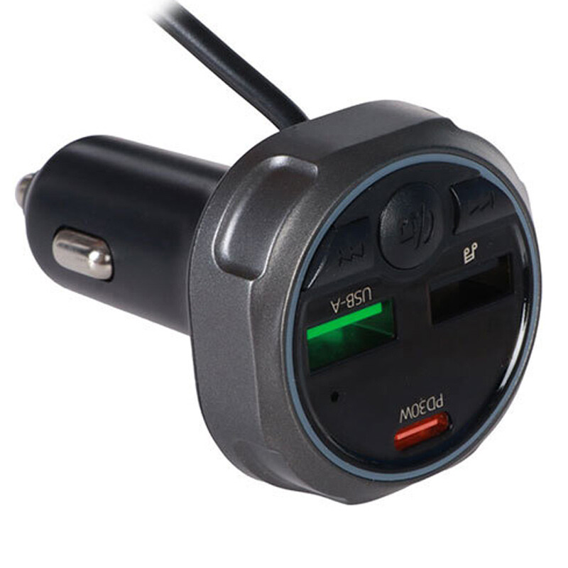 شارژر فندکی و اف ام پلیر بلوتوثی 30 وات ارلدام ET-M113