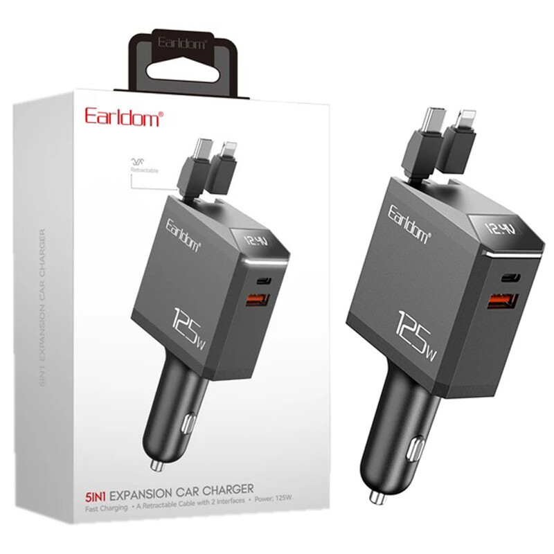 شارژر فندکی 65 وات ارلدام ES-CC47