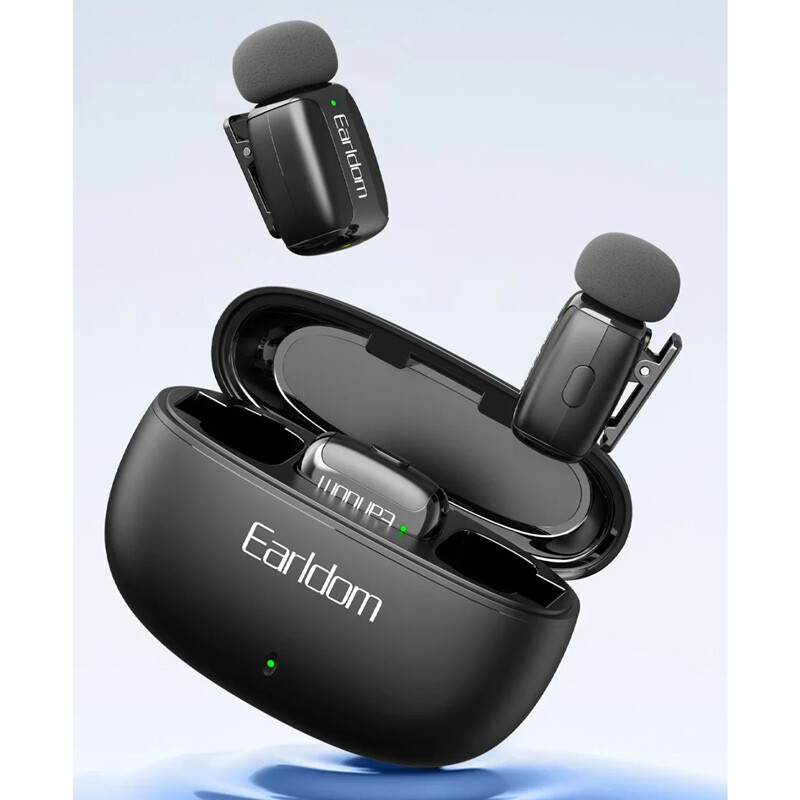 میکروفون یقه ای بی سیم Earldom ET-MC16L Lightning