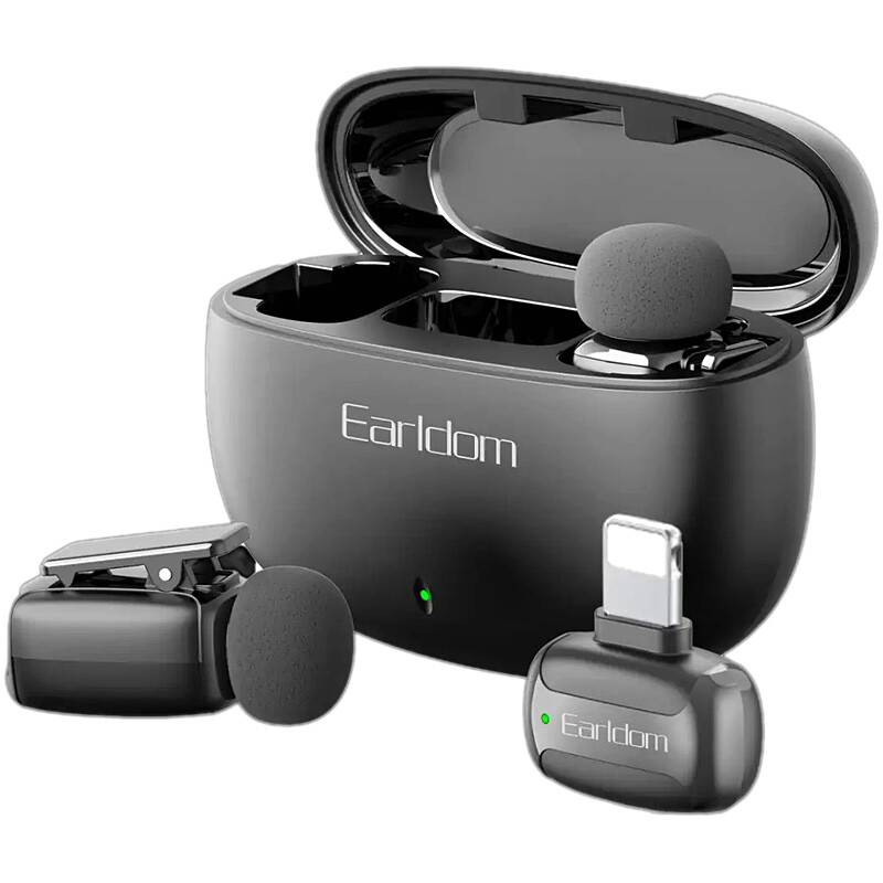 میکروفون یقه ای بی سیم Earldom ET-MC16L Lightning