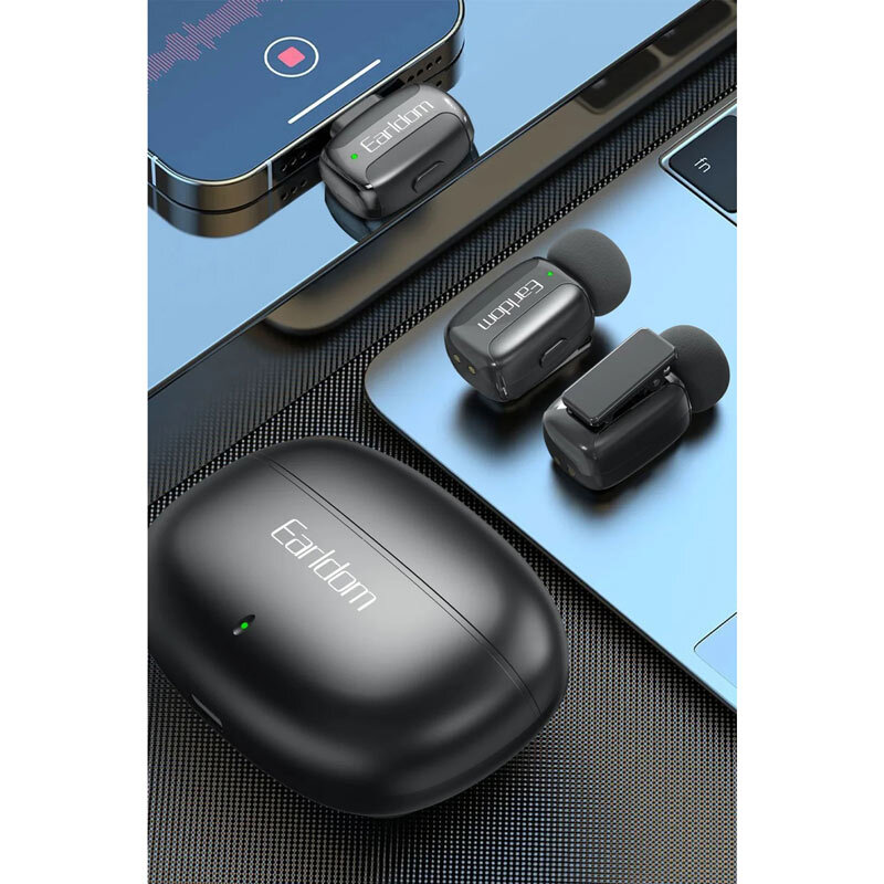 میکروفون یقه ای بی سیم Earldom ET-MC16L Lightning