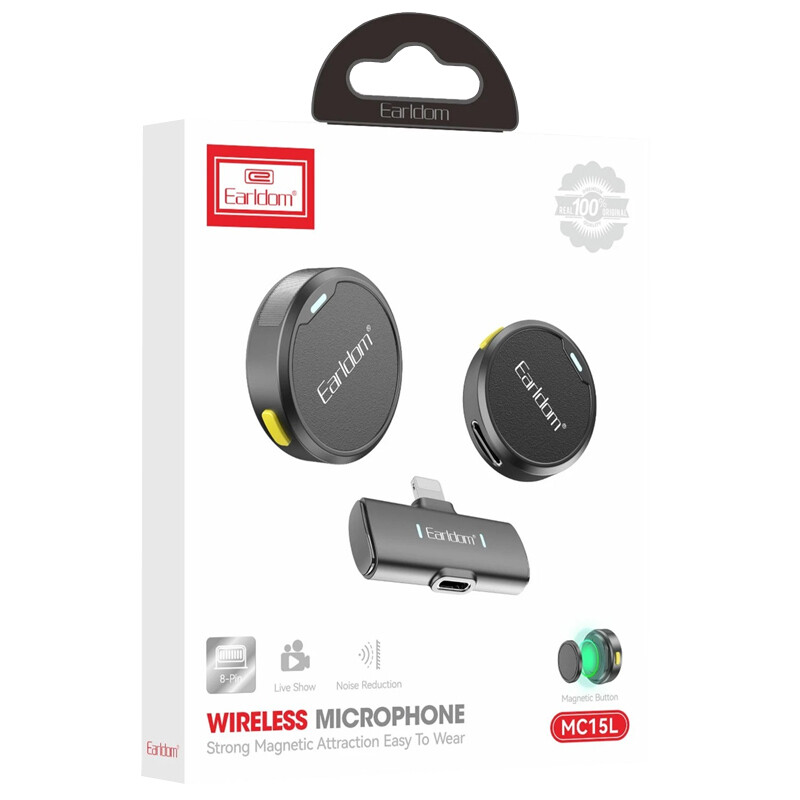 میکروفون یقه ای بی سیم Earldom MC15L