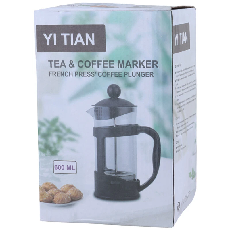 فرنچ پرس Yi tian ظرفیت 600 میلی لیتر