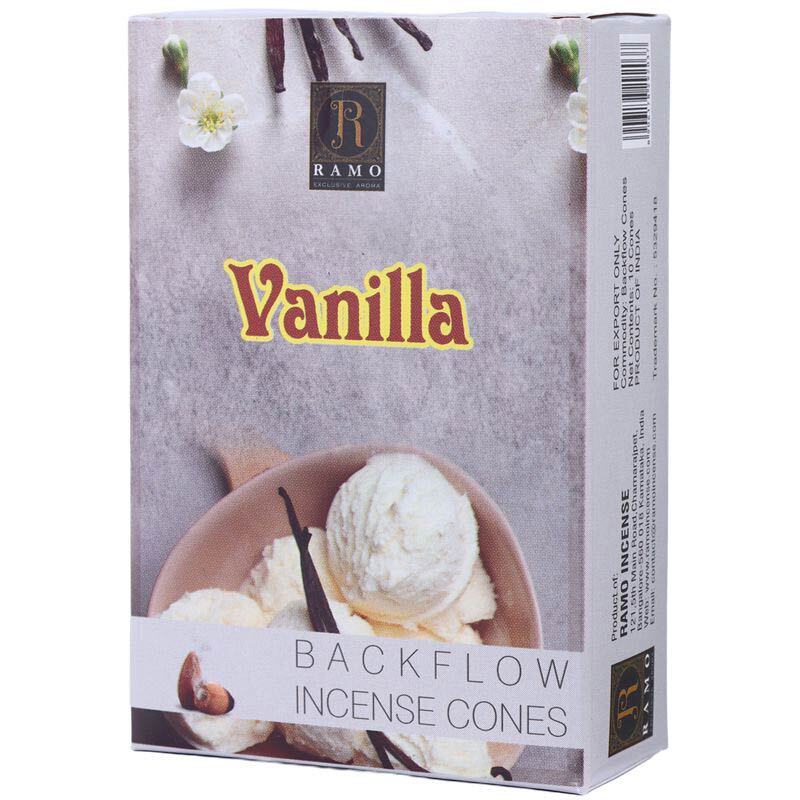 عود مخروطی وانیل Ramo بسته 10 عددی