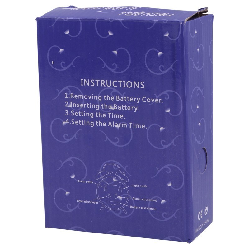 ساعت رومیزی زنگ دار کد 646