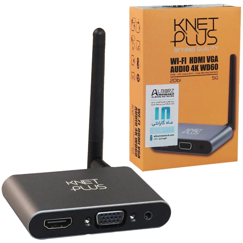 دانگل HDMI کی نت پلاس KP-WD60 4K