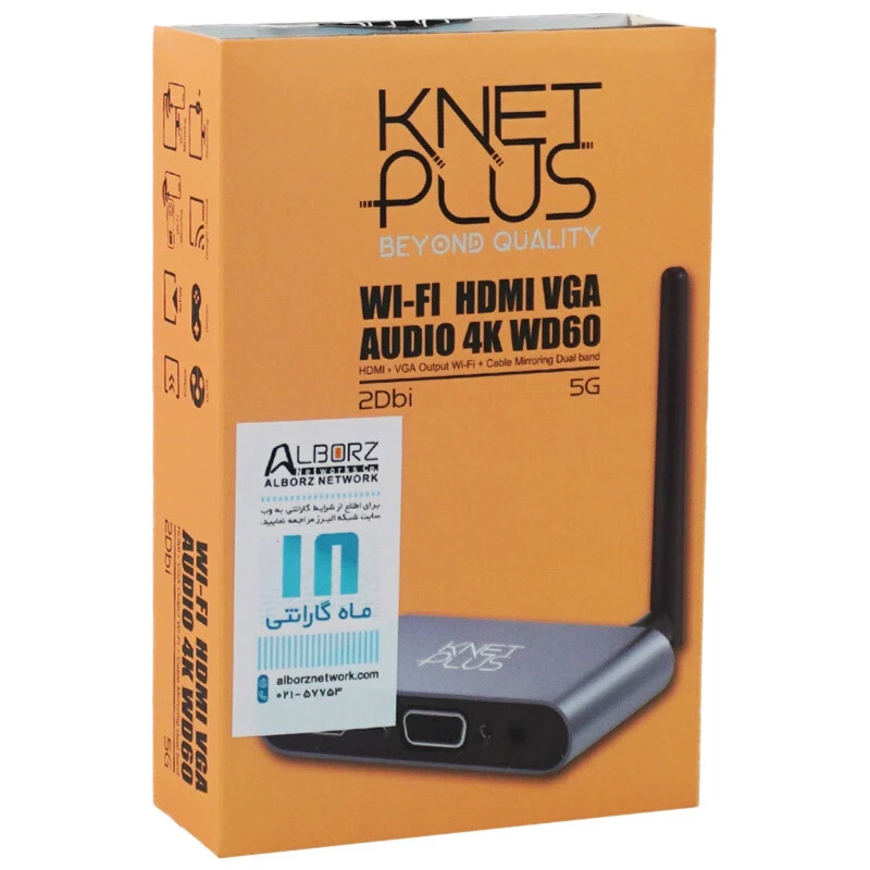 دانگل HDMI کی نت پلاس KP-WD60 4K