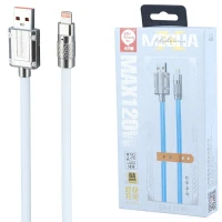 کابل لایتنینگ فست شارژ 6 آمپر You Shenq Ku K-36 طول 1متر