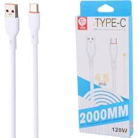 کابل تایپ سی فست شارژ 120 وات You Shenq Ku K-117 طول 2 متر