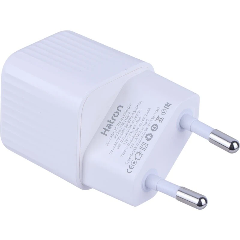 شارژر دیواری 20 وات هترون HWC260GM GaN QC PD 3A