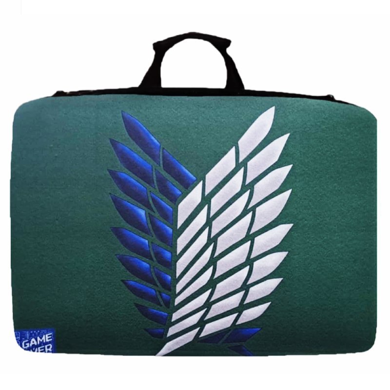 کیف کنسول بازی PS5 طرح Attack on Titan