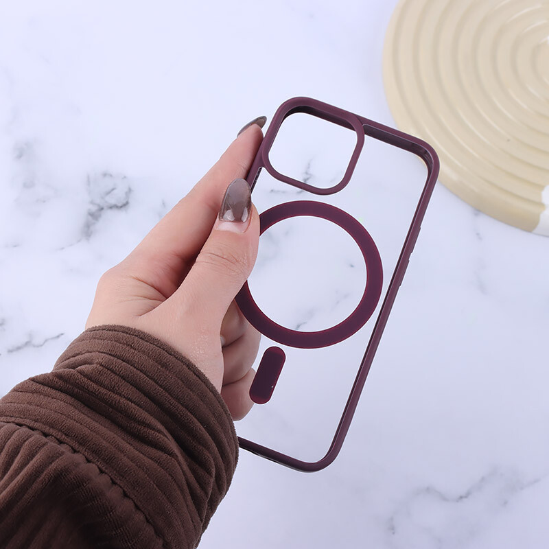 قاب PC مگ سیف آیفون iPhone 13 Mini دور رنگی