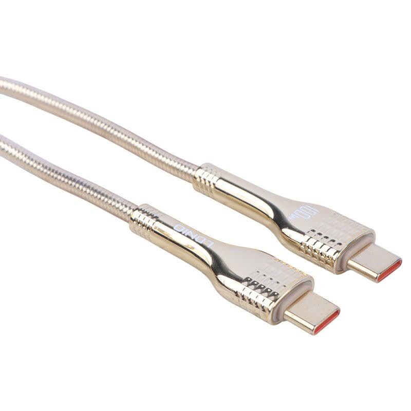 کابل دو سر تایپ سی فست شارژ 100 وات الدینیو LC651C طول 1 متر