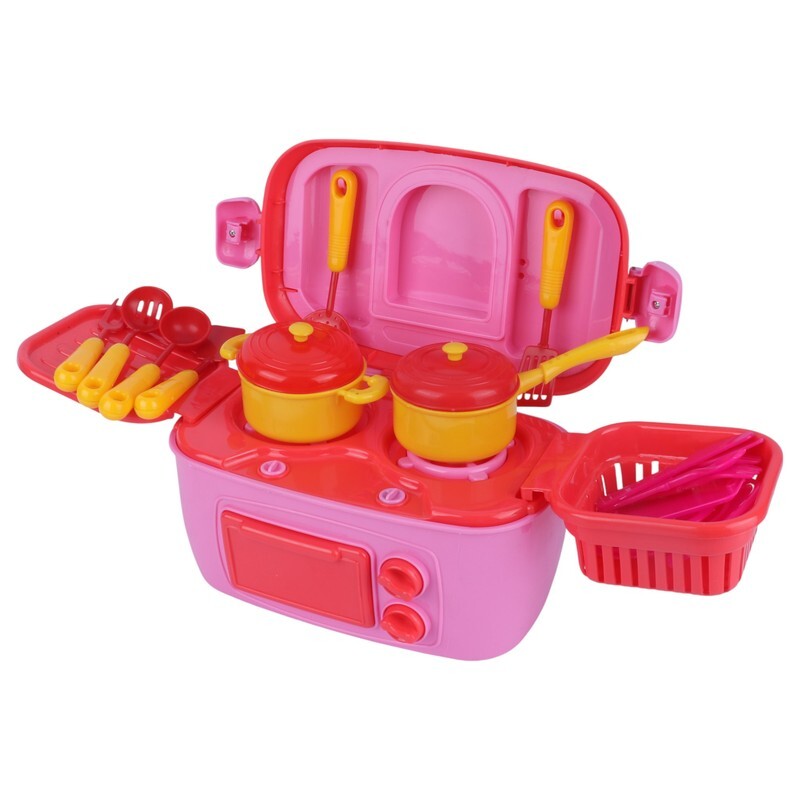 ست اسباب بازی لوازم آشپزخانه Mini Chef مجموعه 30 عددی