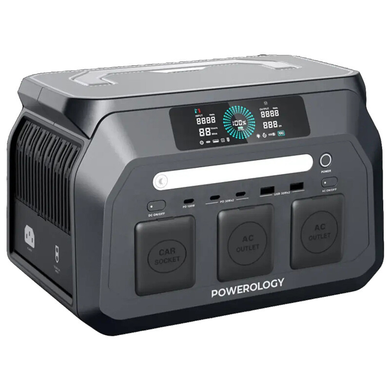 پاور استیشن پاورولوژی PWP800WBK 800W ظرفیت 20000 میلی آمپر ساعت