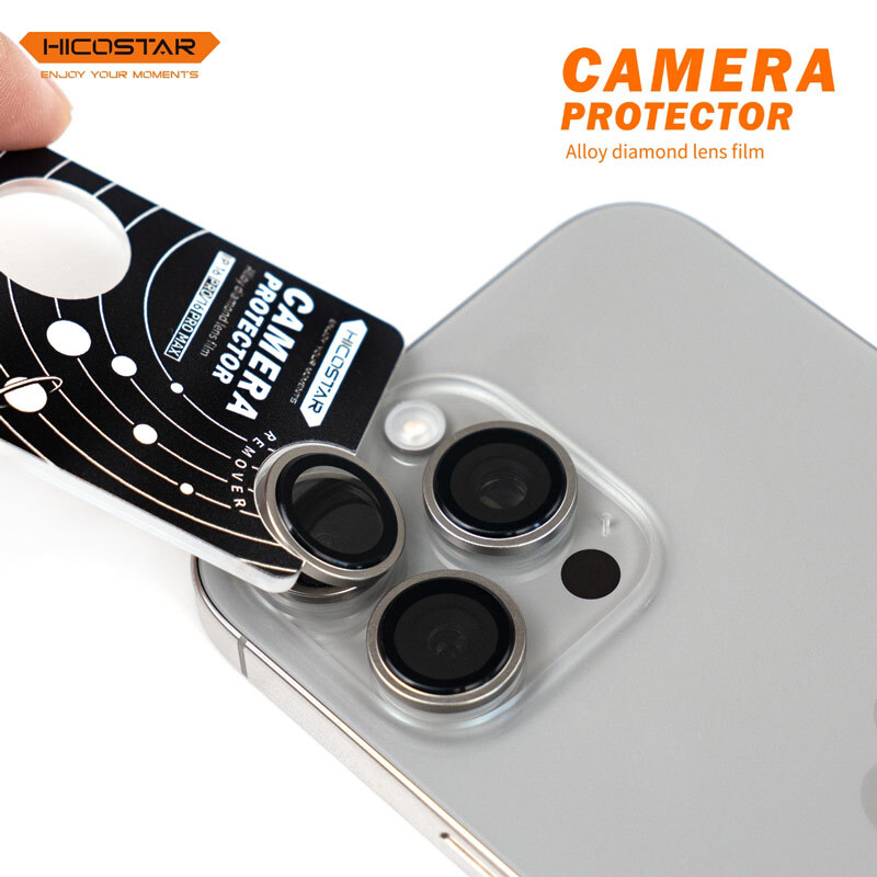 محافظ لنز رینگی Hicostar آیفون iPhone 16 Pro / 16 Pro Max