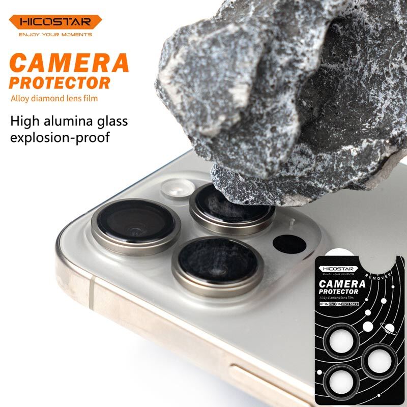 محافظ لنز رینگی Hicostar آیفون iPhone 16 Pro / 16 Pro Max
