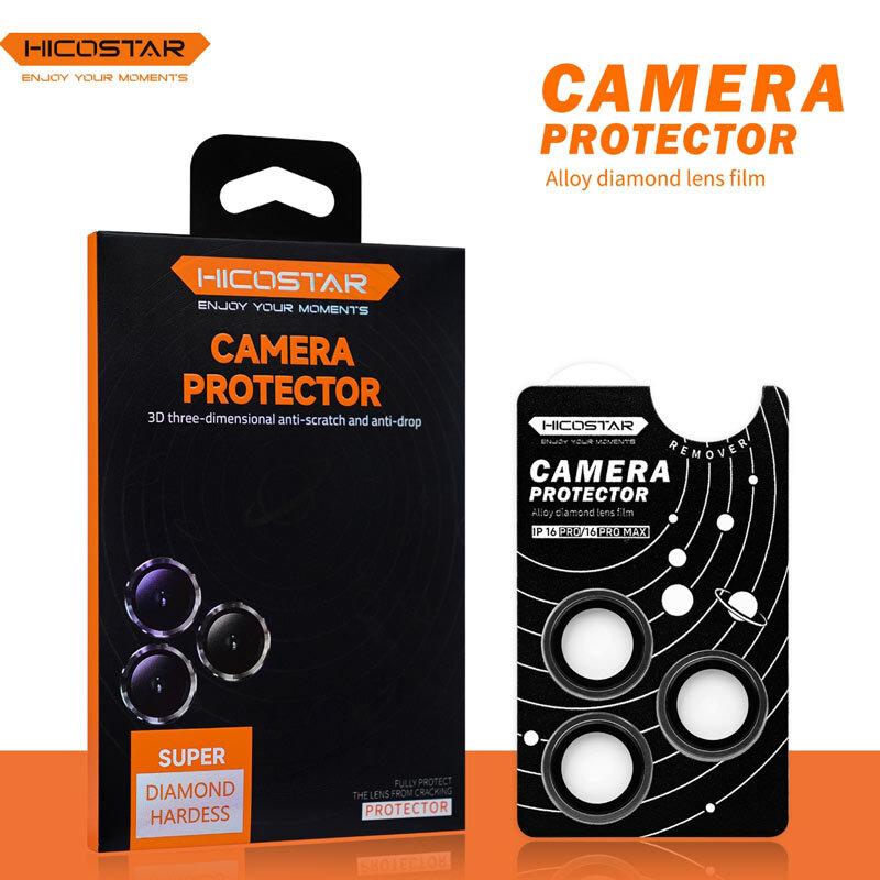 محافظ لنز رینگی Hicostar آیفون iPhone 16 Pro / 16 Pro Max