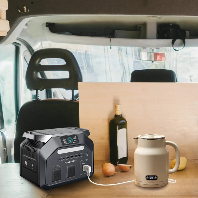 پاور استیشن پاورولوژی PWP1800WBk 1800W ظرفیت 20000 میلی آمپر ساعت