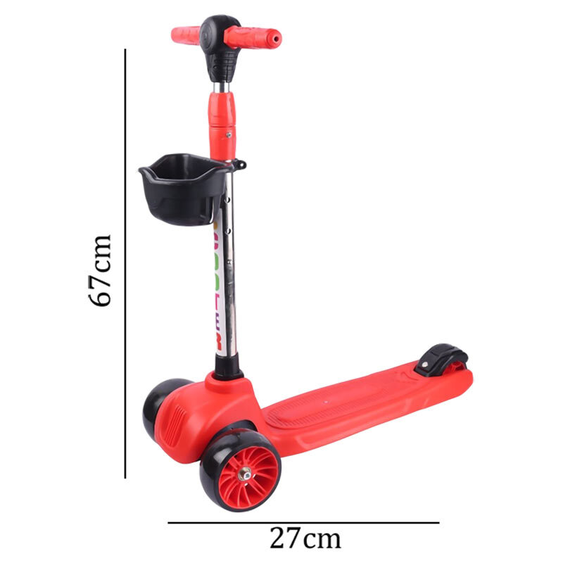 اسکوتر 3 چرخ کودک تاشو TSMA T2