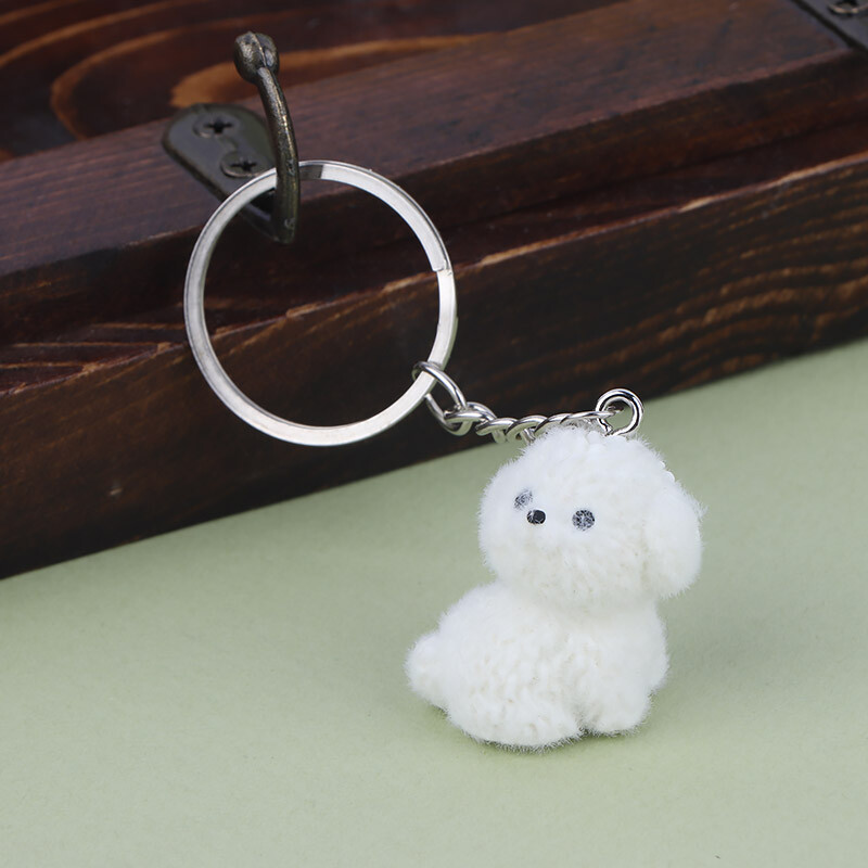 جاکلیدی مخملی طرح سگ کد 1