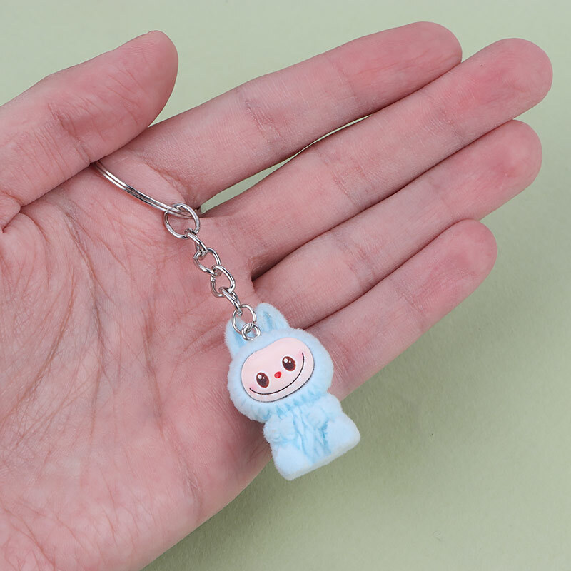 جاکلیدی مخملی طرح لبوبو نشسته کد 2