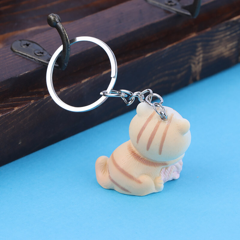 جاکلیدی سنگی طرح گربه