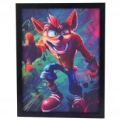 تابلو شاسی طرح Crash سایز 33*43 سانتی متر