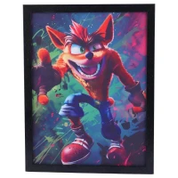 تابلو شاسی طرح Crash سایز 33*43 سانتی متر