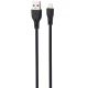 کابل لایتنینگ فست شارژ 5 آمپر شوش SH403i طول 1.1 متر