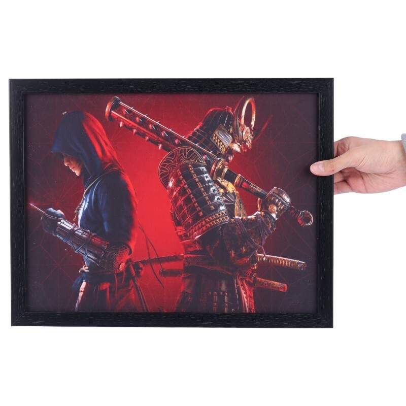 تابلو شاسی طرح Assassins Creed Shadows سایز 33*43 سانتی متر
