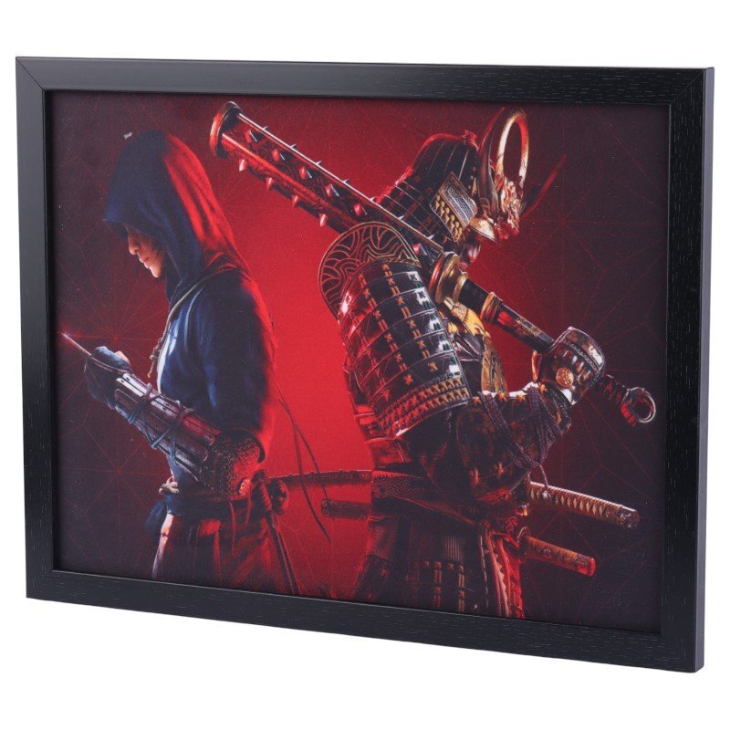 تابلو شاسی طرح Assassins Creed Shadows سایز 33*43 سانتی متر