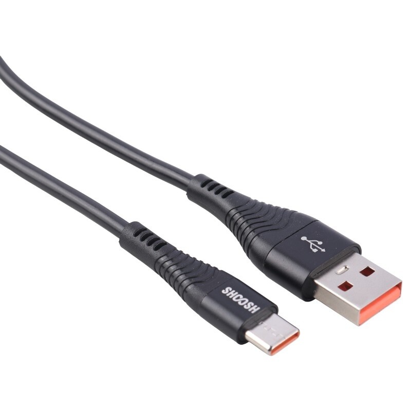 کابل تایپ سی فست شارژ 5 آمپر شوش SH406C طول 1.1 متر