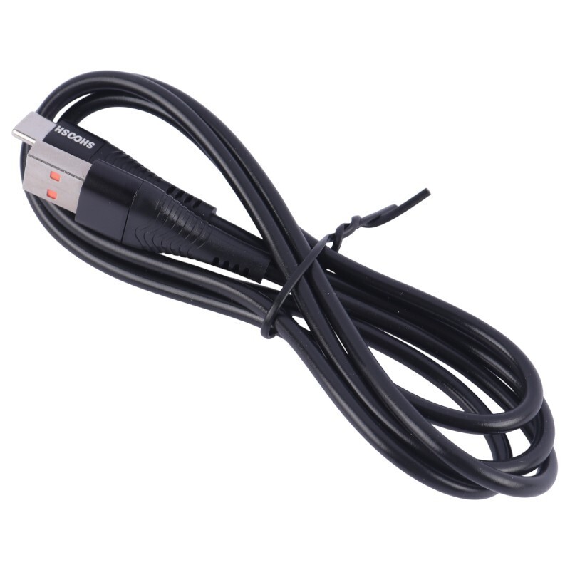 کابل تایپ سی فست شارژ 5 آمپر شوش SH406C طول 1.1 متر