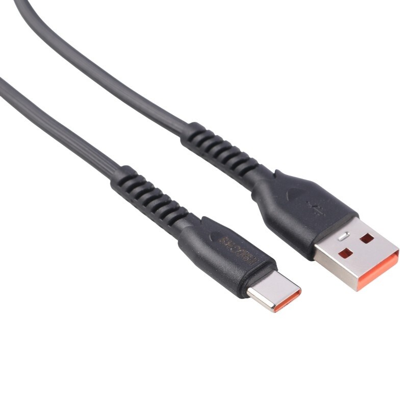 کابل تایپ سی فست شارژ 5 آمپر شوش SH103C طول 1.1 متر